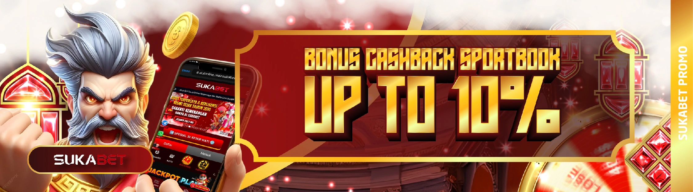 BONUS CASHBACK DAN ROLLINGAN